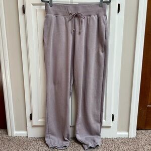 Nike Sportswear Phoenix Fleece High Waisted Joggers in Light Purple Size Medium